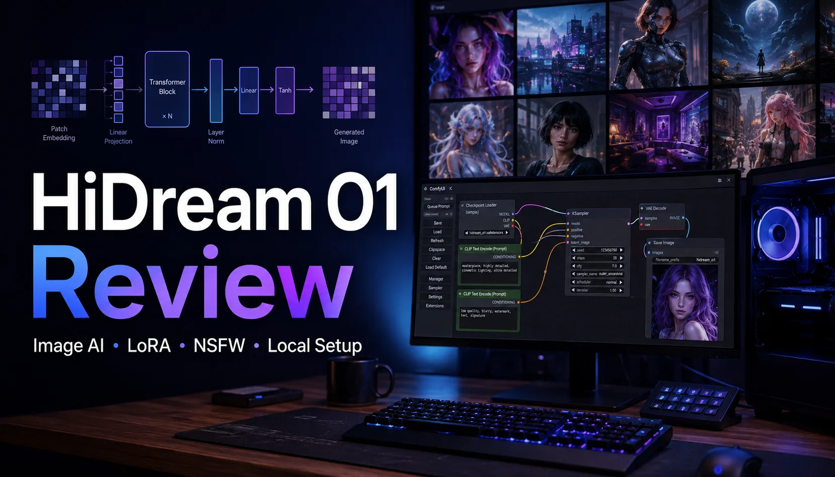 HiDream O1 Review: Open Image AI, LoRA, Local Setup and NSFW Policy