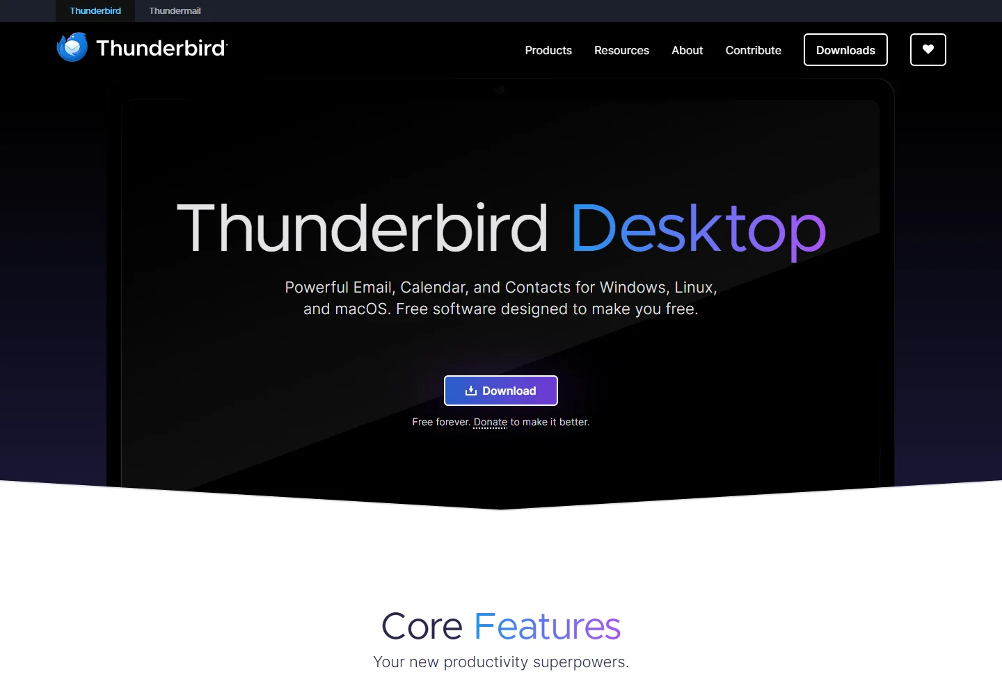 Thunderbird Desktop: multiple accounts and a unified inbox