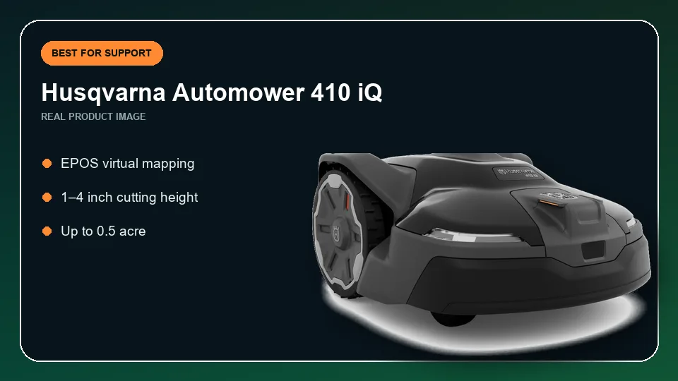 Husqvarna Automower 410 iQ real product image