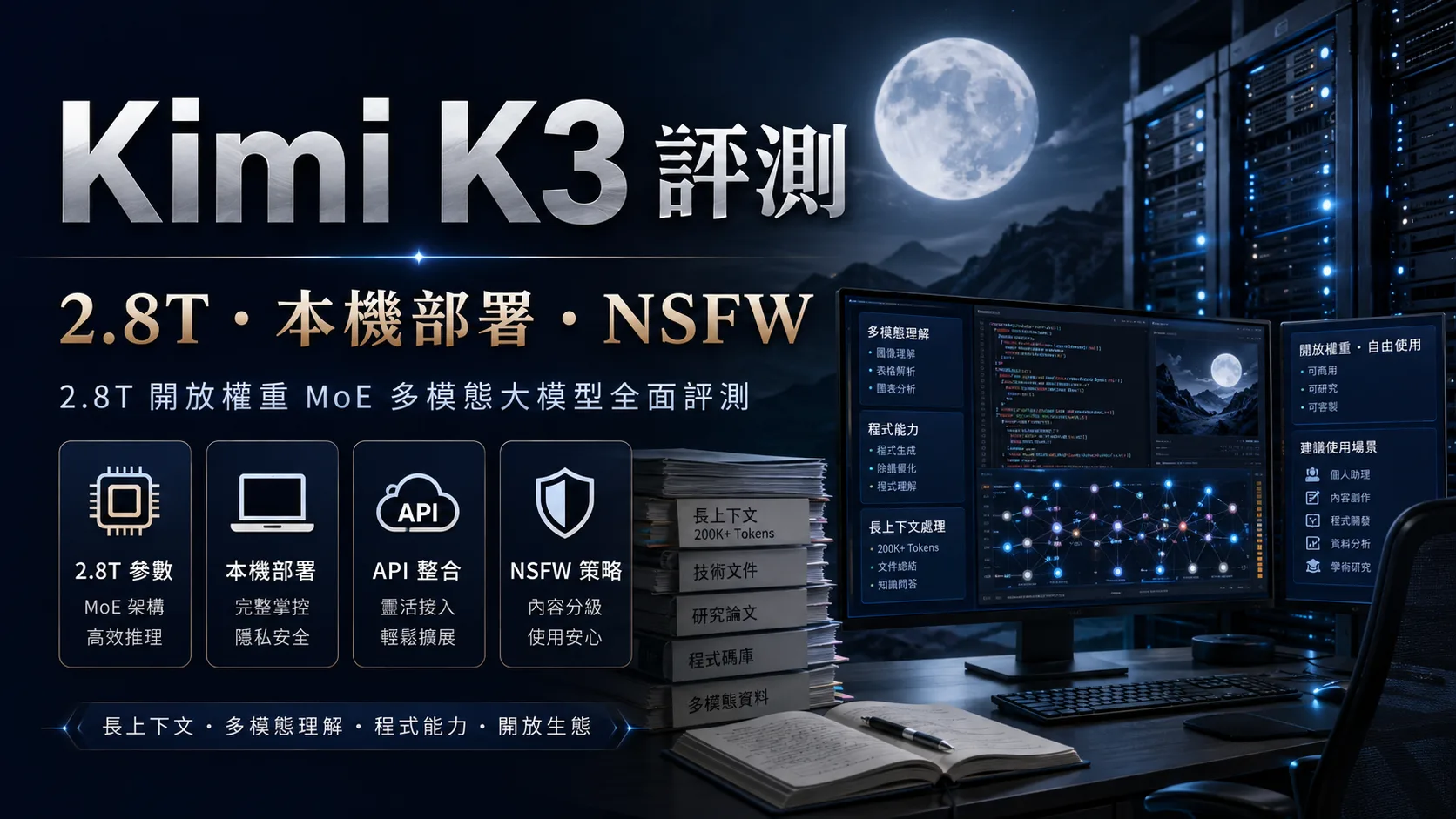 Kimi K3 評測封面圖