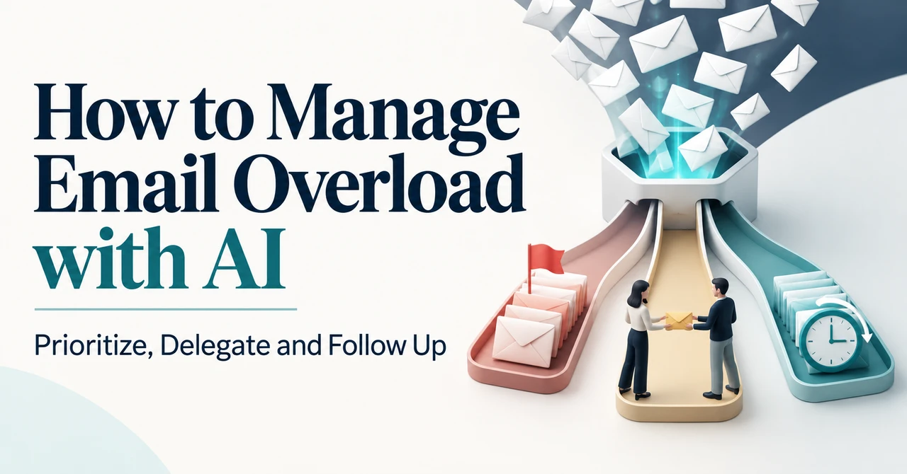 How to Manage Email Overload with AI: Prioritize, Delegate and Follow Up
