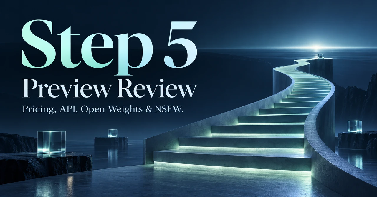 Step 5 Preview Review: Pricing, API Access, Open Weights and NSFW Limits