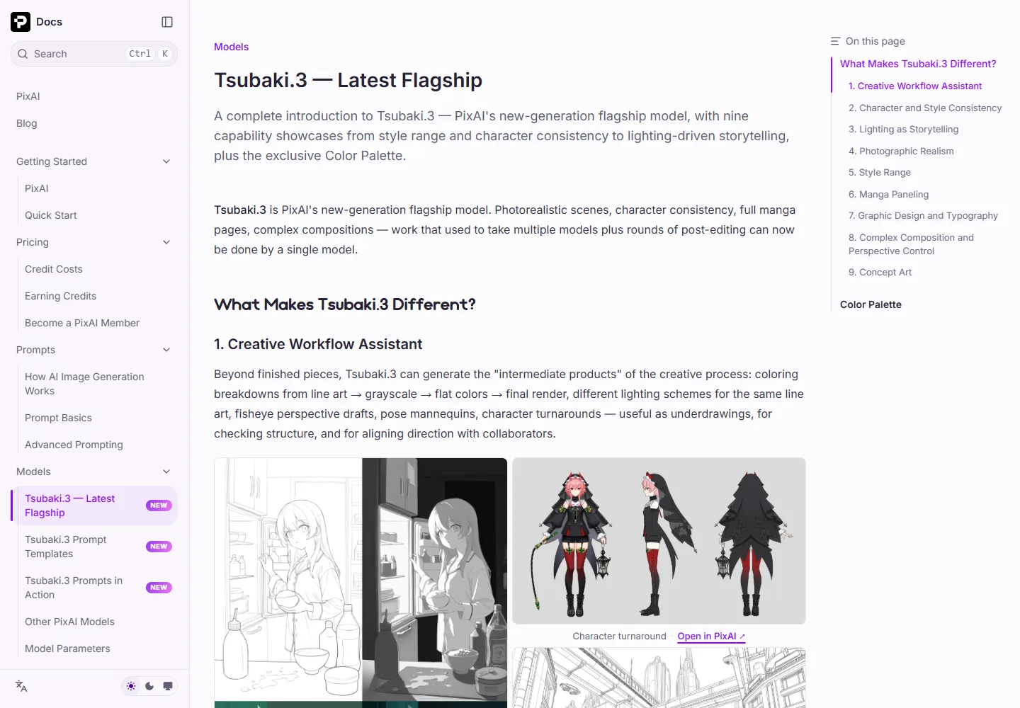 Official Tsubaki.3 guide and examples