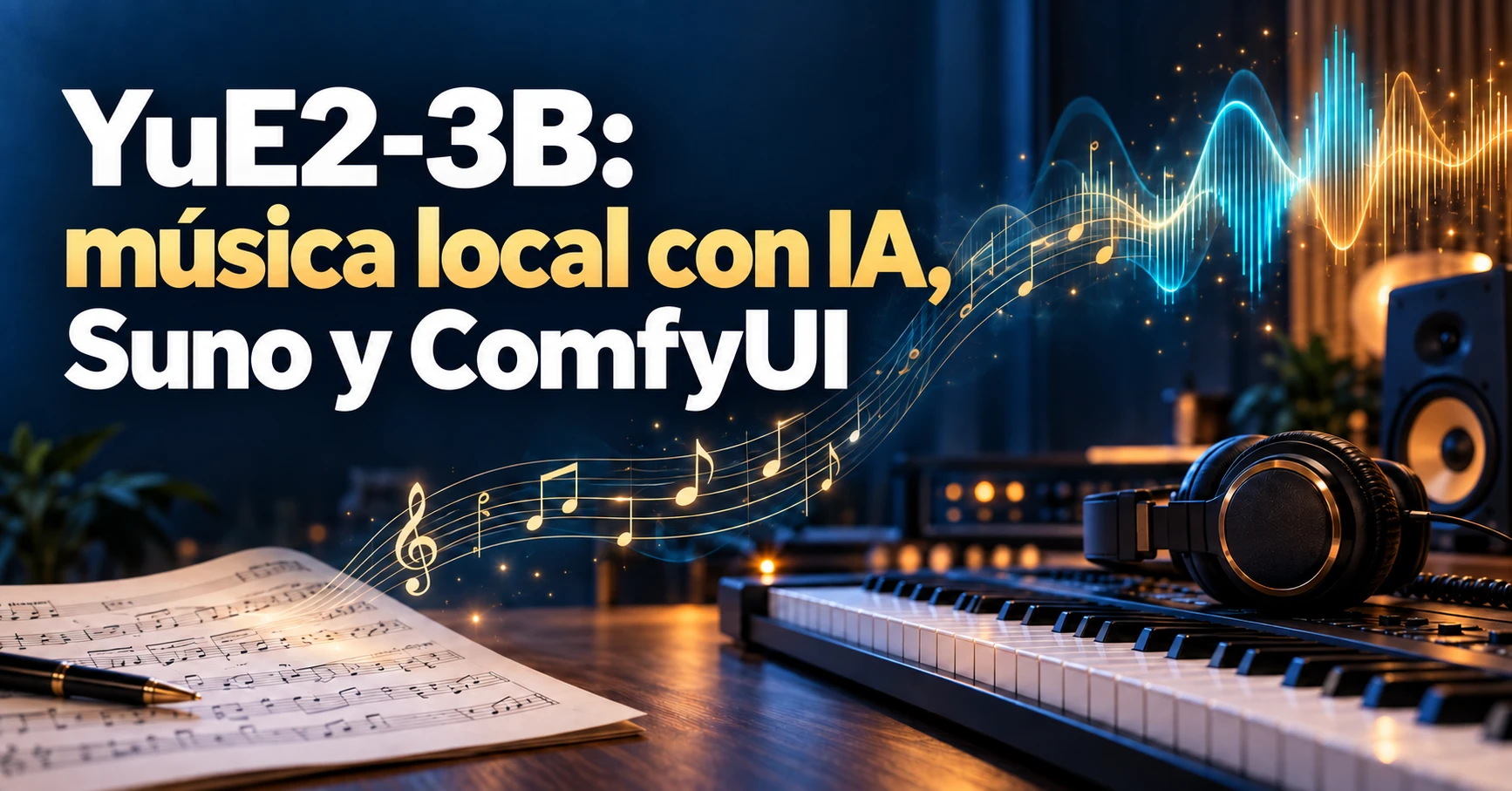 YuE2-3B: música local con IA, Suno y ComfyUI