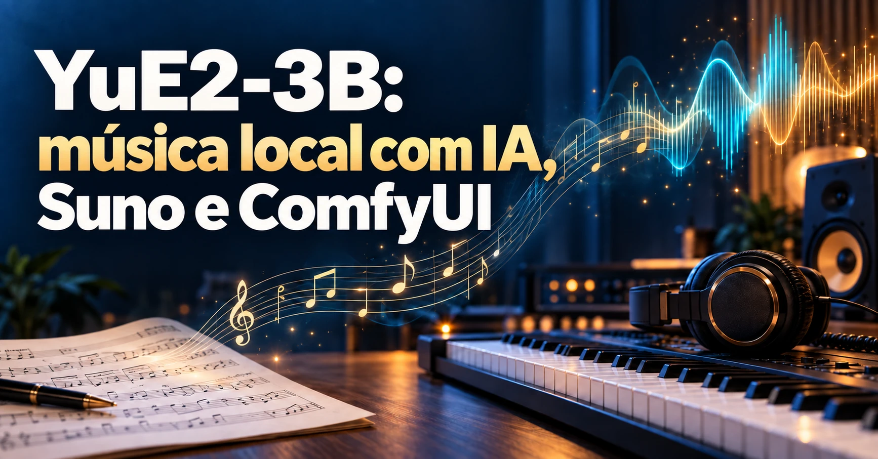 YuE2-3B: música local com IA, Suno e ComfyUI
