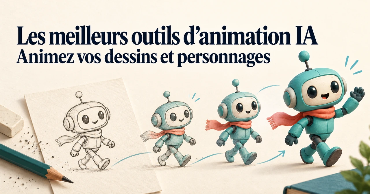 Les meilleurs outils d’animation IA — Animez vos dessins et personnages