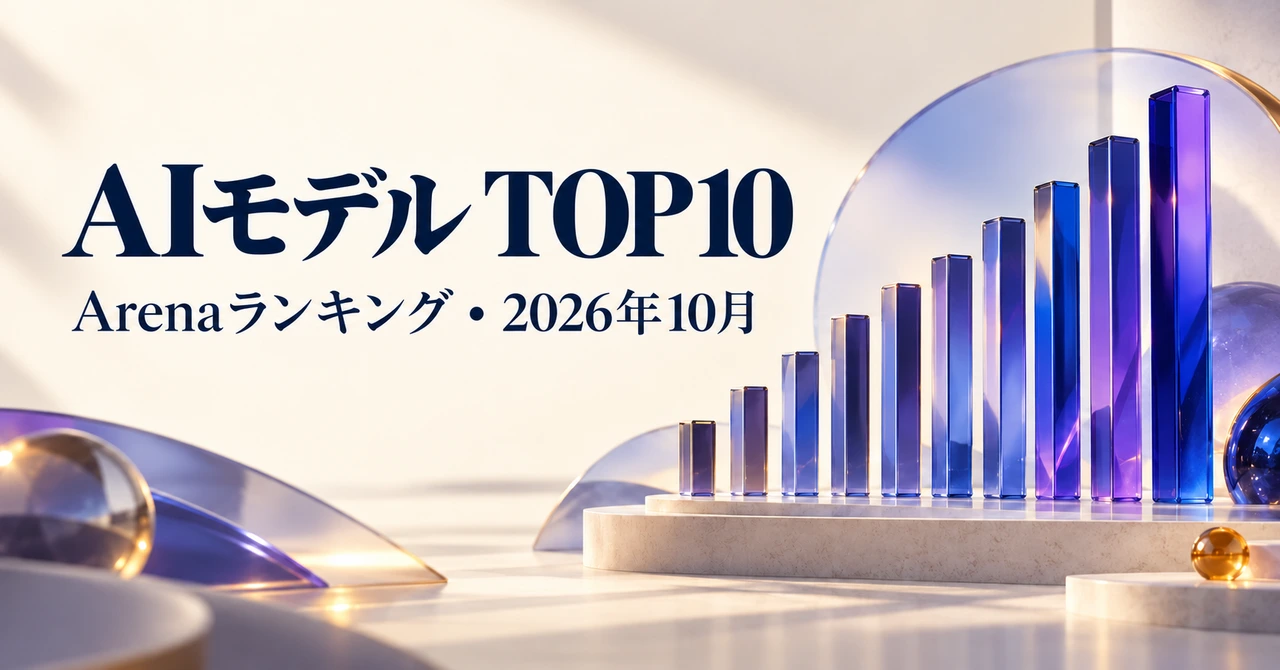 AIモデル TOP10 — Arenaランキング • 2026年10月