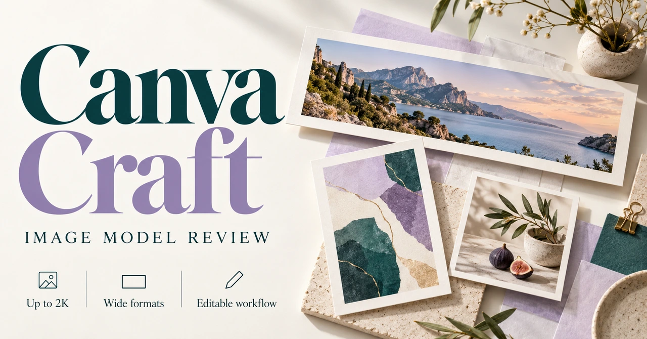 Canva Craft image model review — conceptual editorial illustration, not a Craft-generated test sample