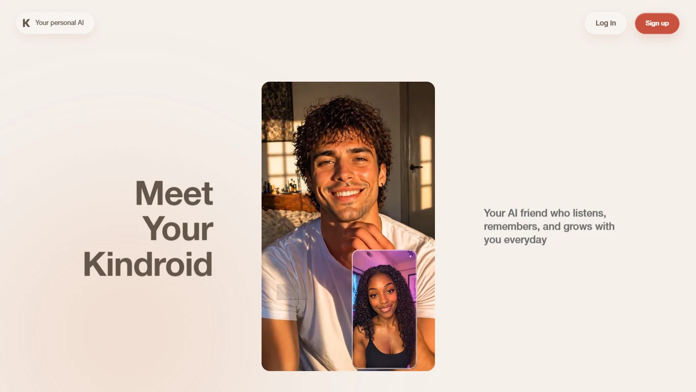 Kindroid — Official website or documentation