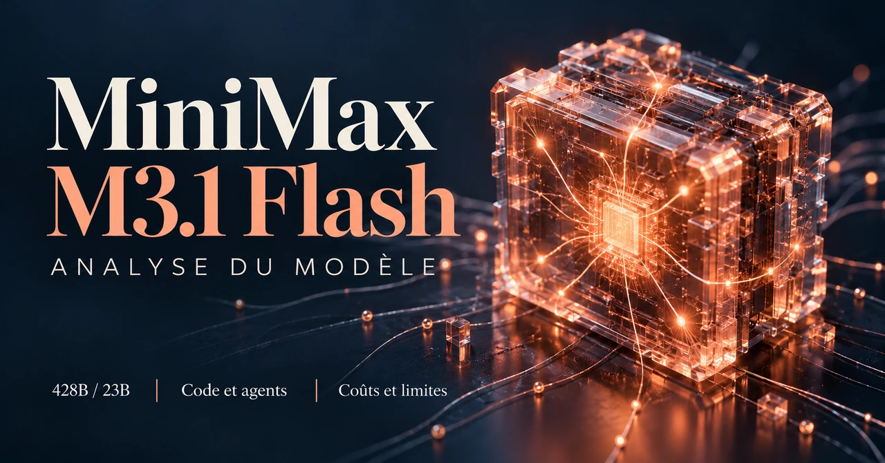 Analyse de MiniMax M3.1 Flash : code, agents, coûts et limites