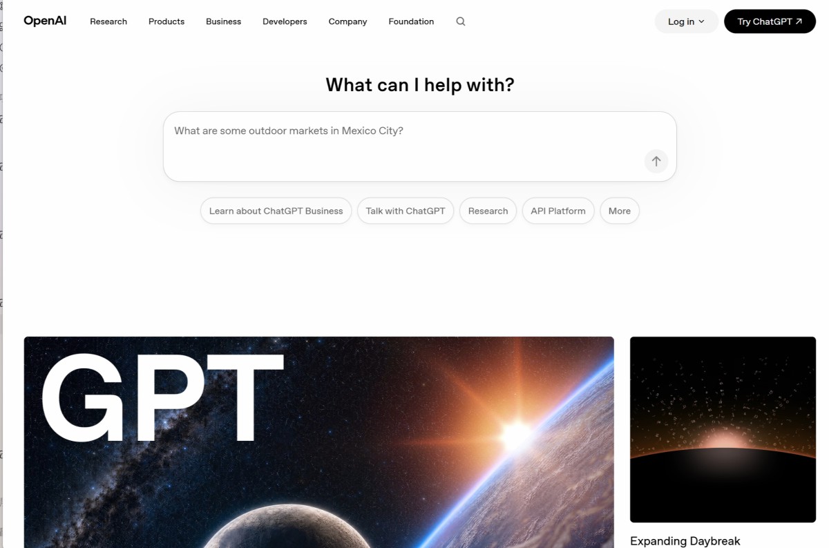 OpenAI preview